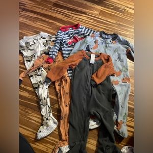 12m footie pj bundle